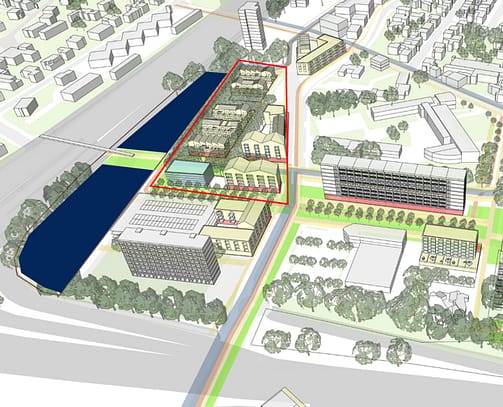 L4image montre un plan du secteur
